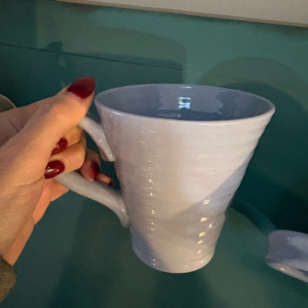 Set of 2 Lavender Mugs